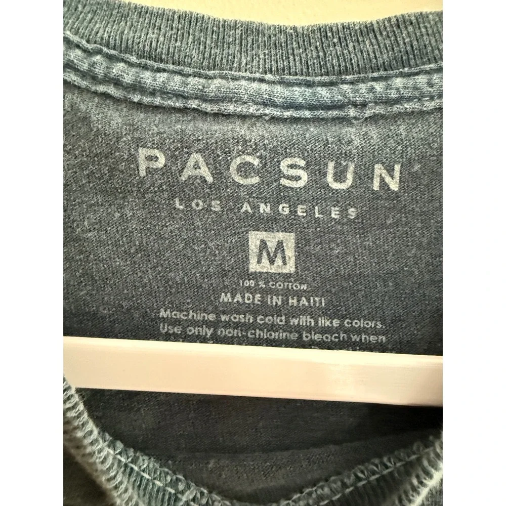 Pacsun Los Angeles Sports Club Basketball T Shirt Mens Medium Gray - Picture 2 of 4